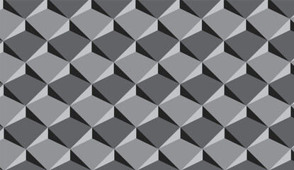 3D pateren wallapper design for studio walls in gray and black