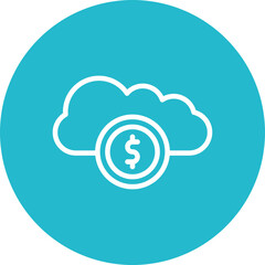 Cloud Money Icon