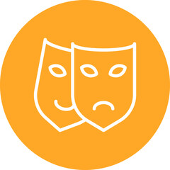 Theatre Mask Icon