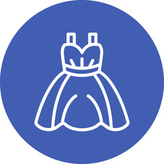 Wedding Female Dress Icon