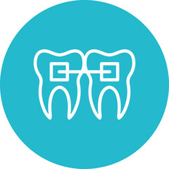 Tooth Braces Icon