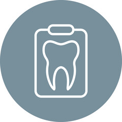 Tooth Analysis Icon