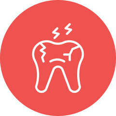 Tooth Decayed Icon