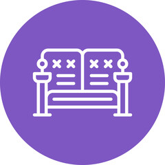 Cinema Sofa Icon