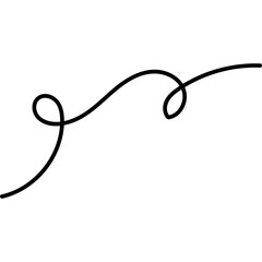 Curly Line Scribble