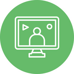 User Live Streaming Icon