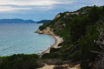 Fototapeta na wymiar Gerakas beach Zakynthos 