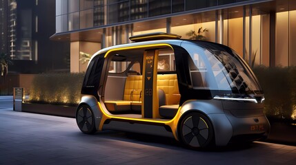 Autonomous robot taxi