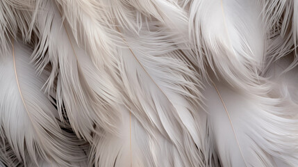 Image of a bird's soft plumage, feather texture.