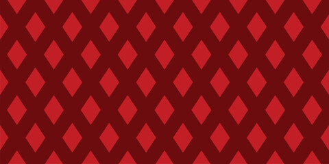 Abstract background red rhombuses on burgundy background, vector 10 eps.