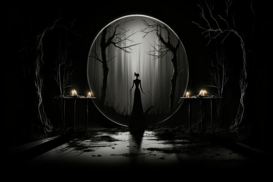 Bewitched Shadow Mirrors - Generative AI