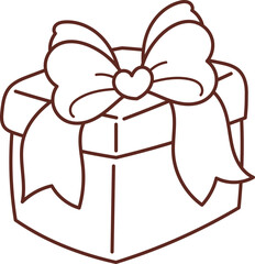 Christmas lines, coloring book elements, cute, super cute cartoons