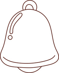 Christmas lines, coloring book elements, cute, super cute cartoons