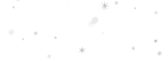 Snowflakes - Snowflakes falling for christmas decoration abstract