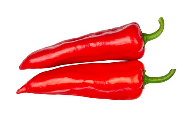 Sweet pepper isolated on a white background