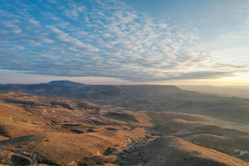 Cappadocia beautiful landscape in Turkey, Photo taken by Drone