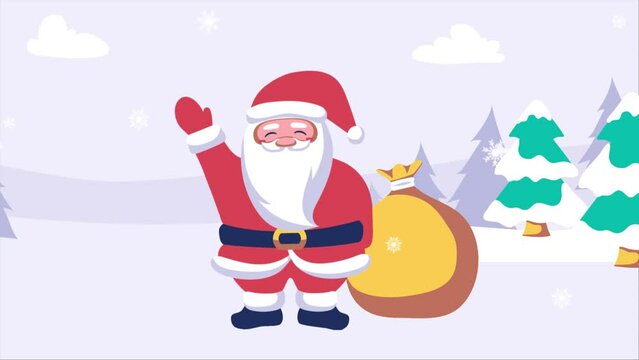 Merry Christmas Greeting, Animated Christmas Wish
