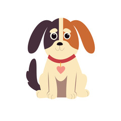 dog. Vector illustration of dog  icon