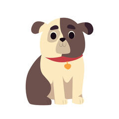 cartoon dog.dog. Vector illustration of dog  icon