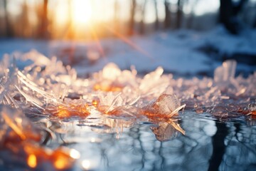 Frozen Bodies of Water - Generative AI