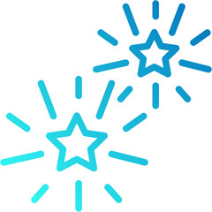 fireworks vector design icon .svg