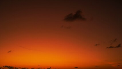 Fototapeta na wymiar beautiful clouds over the sea sunset pictures Patong Phuket Thailand