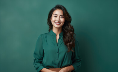 Fototapeta premium Portrait of a confident young business woman