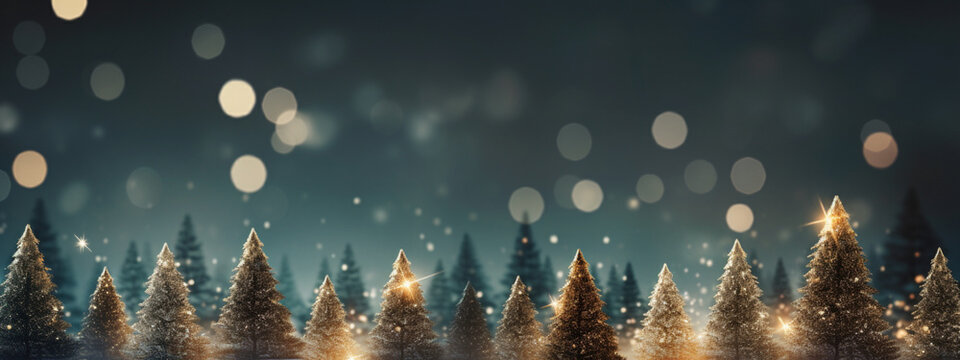 Beautiful abstract Christmas for festive invitations, banners, backgrounds, headers etc
