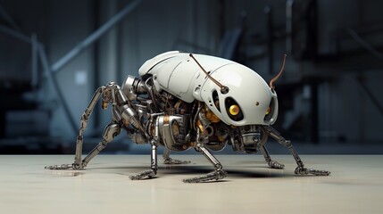 Ein Roboter Käfer oder Schabe.