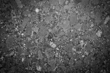 texture or background of granite in gray color