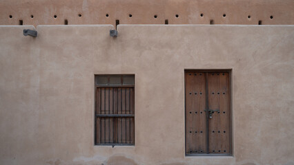 doors and windows at the historic zubarah fort