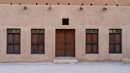 doors and windows at the historic zubarah fort