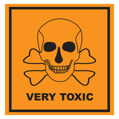 Chemical danger icon