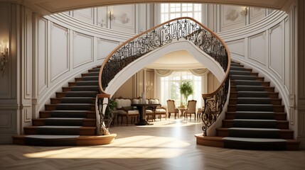 staircase and stairs
