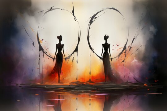 Bewitched Shadow Mirrors - Generative AI