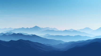 Obraz premium Blue Mountains Background Poster Wallpaper Web Page
