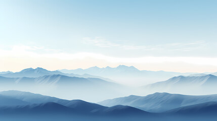 Obraz premium Blue Mountains Background Poster Wallpaper Web Page