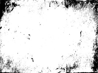 Rustic grunge vector texture with grain and stains. Abstract noise background. Weathered surface. Dirty and damaged. Detailed rough backdrop. Vector graphic illustration with transparent white. EPS10.