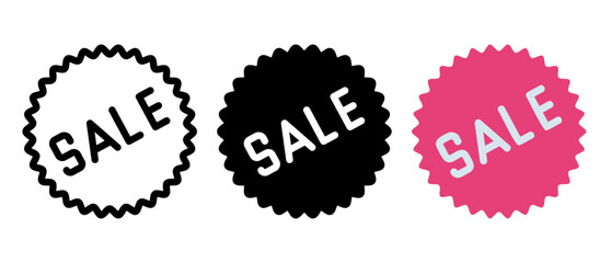 Sale icons set vector illustration for web and mobile