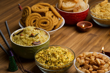 Diwali snacks Diwali faral Festival food items Festival snacks from Maharashtra