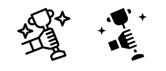 Success icons set vector illustration for web and mobile