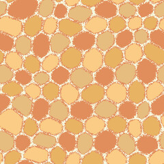 Abstract Variegated Honeycomb Textured Pattern