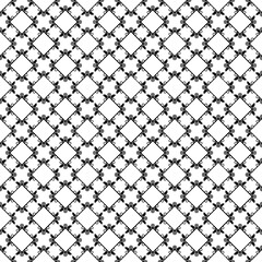 Fototapeta premium Black seamless abstract pattern. Overlay for background and backdrop. Ornamental design. PNG graphic illustration with transparent background.