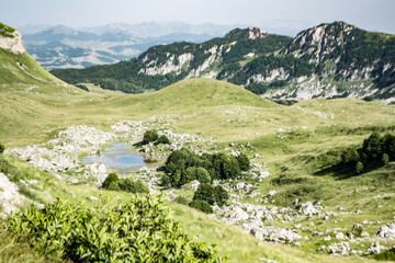 jeziorko w górach Durmitor, Czarnogóra, Montenegro, Europe © sarns