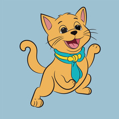 cat  illustration love kitty beautiful sticker