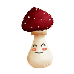 Cartoon mushroom