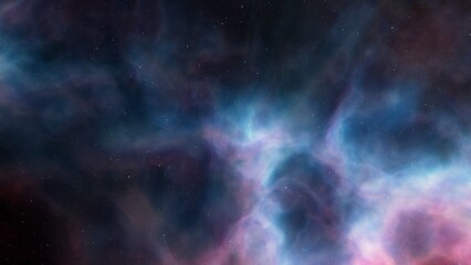 Space nebula, for use with projects on science, research, and education. Illustration
