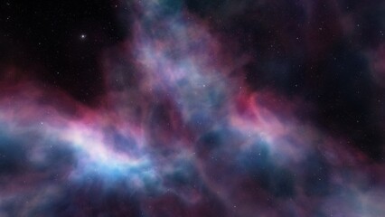 Space nebula, for use with projects on science, research, and education. Illustration
