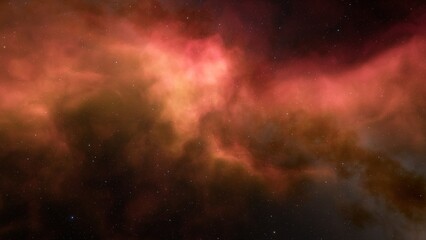 Space nebula, for use with projects on science, research, and education. Illustration

