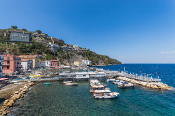 Naklejka na ściany i meble Sorrento on Amalfi coast